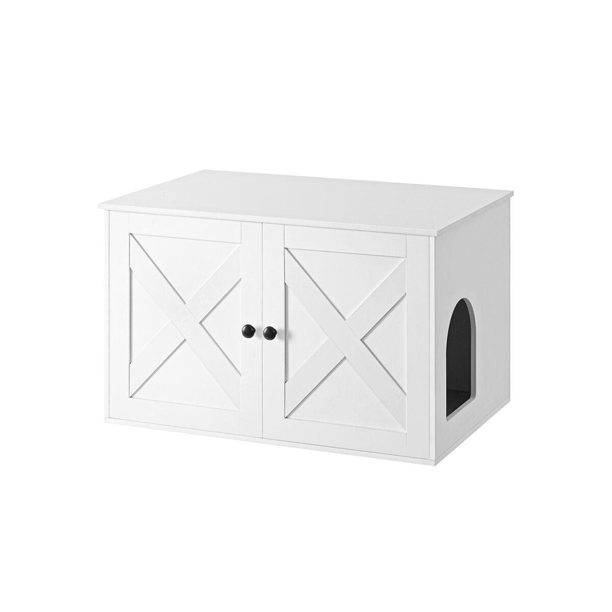 Litter Box Cabinet with Removable Divider