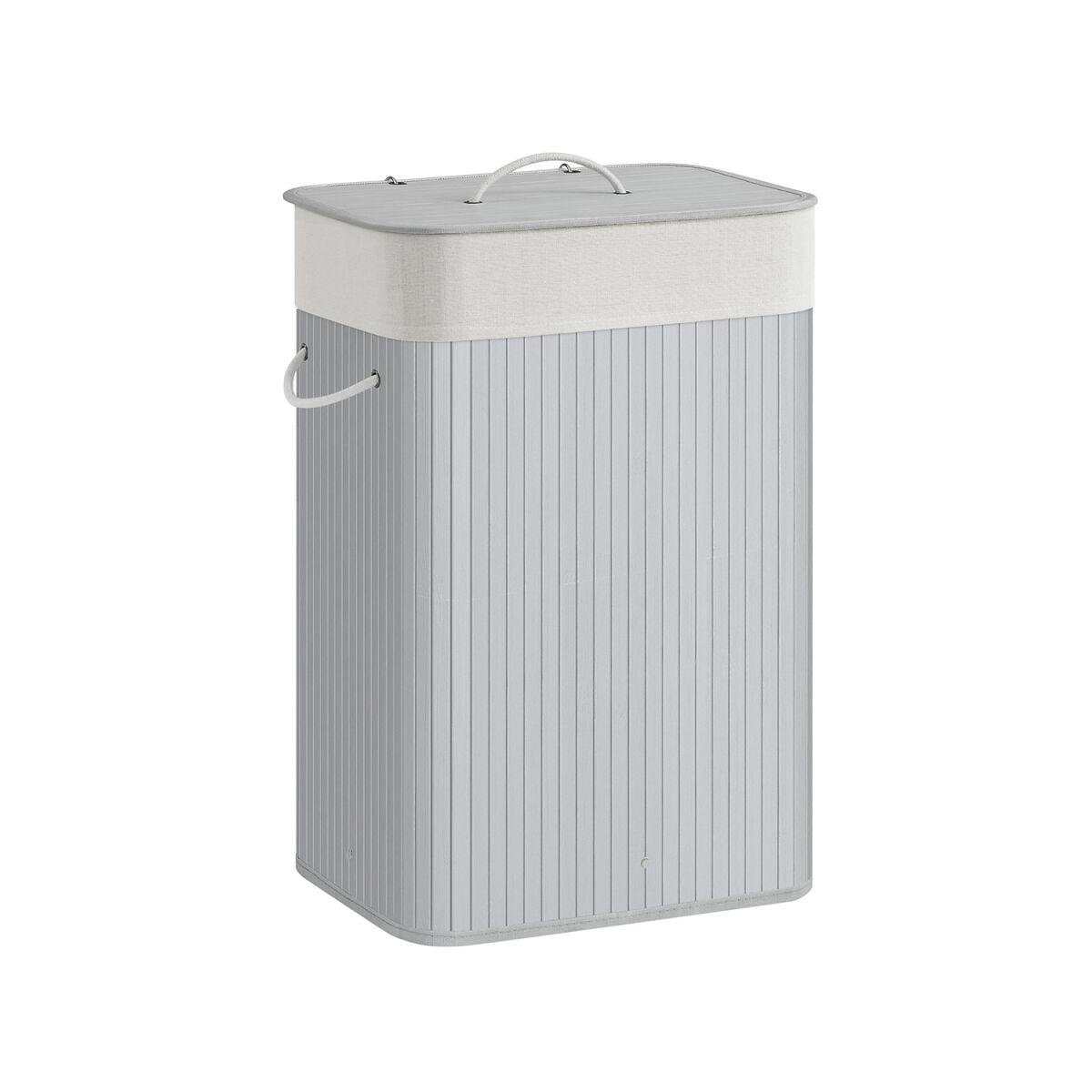 72-Liter Laundry Basket with Lid