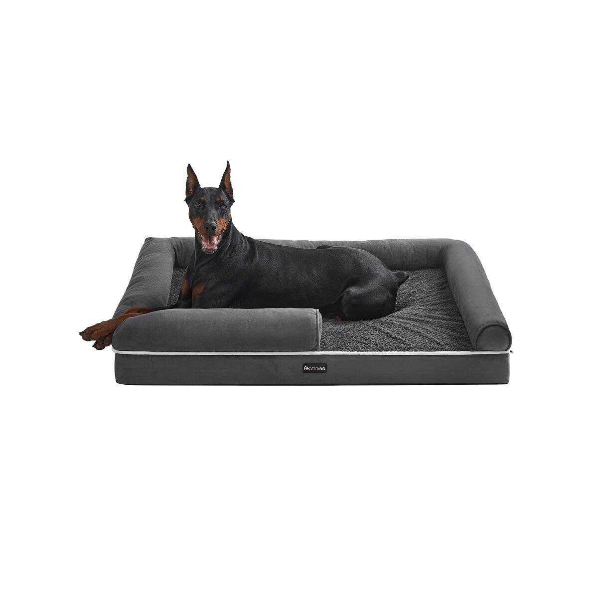 Orthopedic Dog Bed with Elevated Edge 120 x 85 x 25 cm