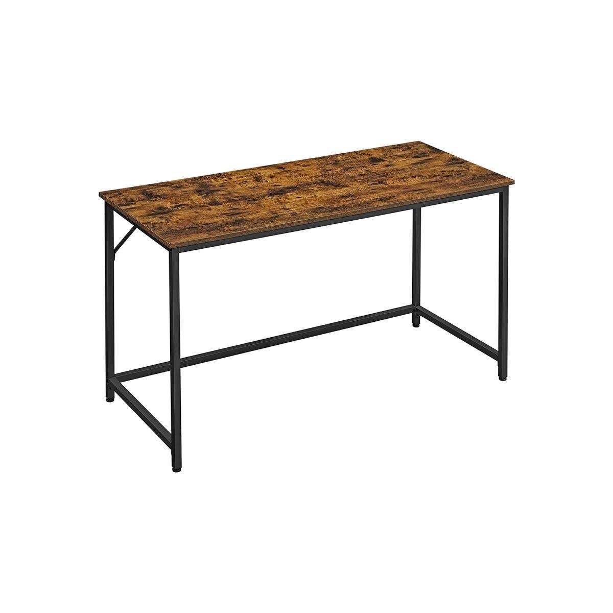 Industrial Design Desk in Vintage Brown-Black