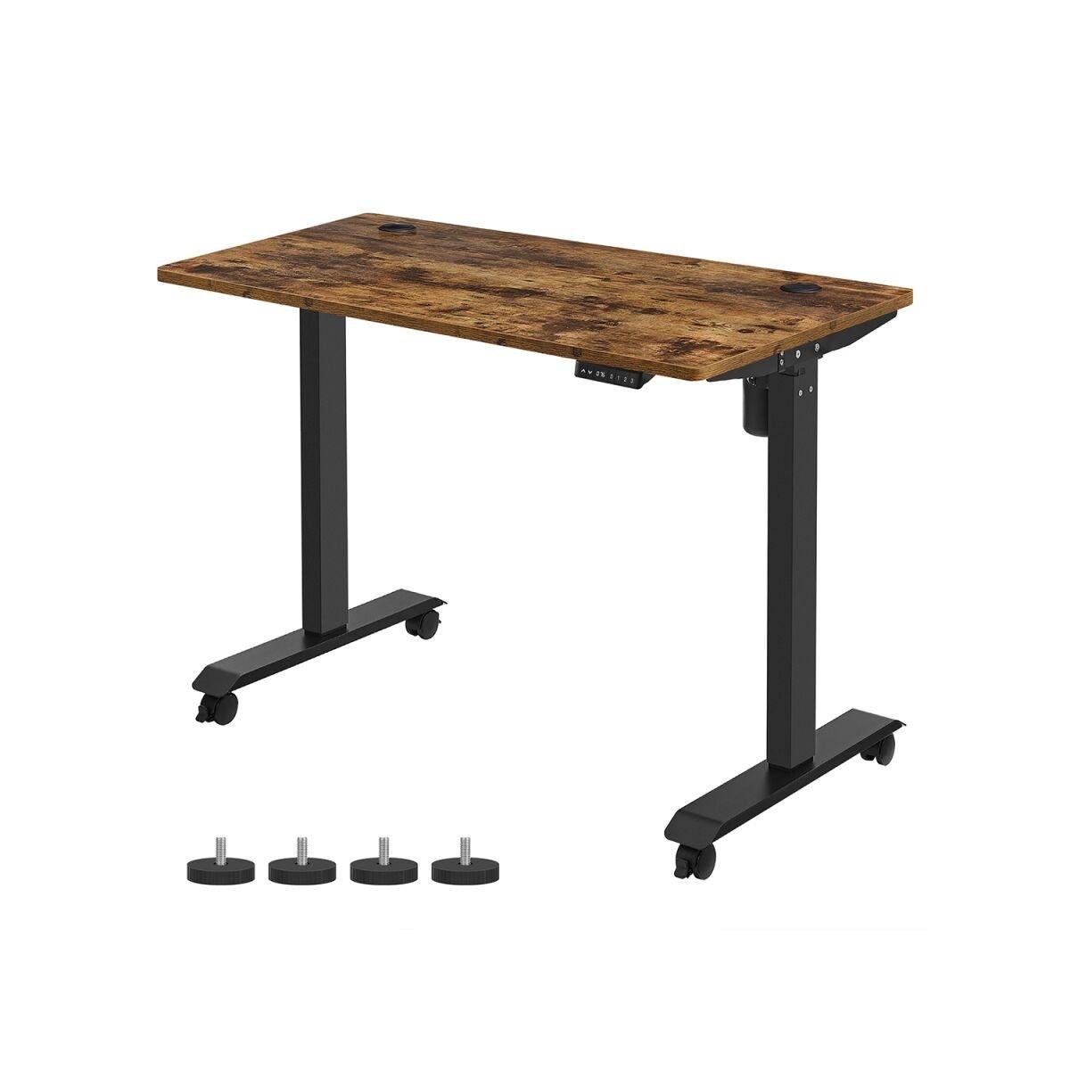 Height-Adjustable Desk with Memory Function