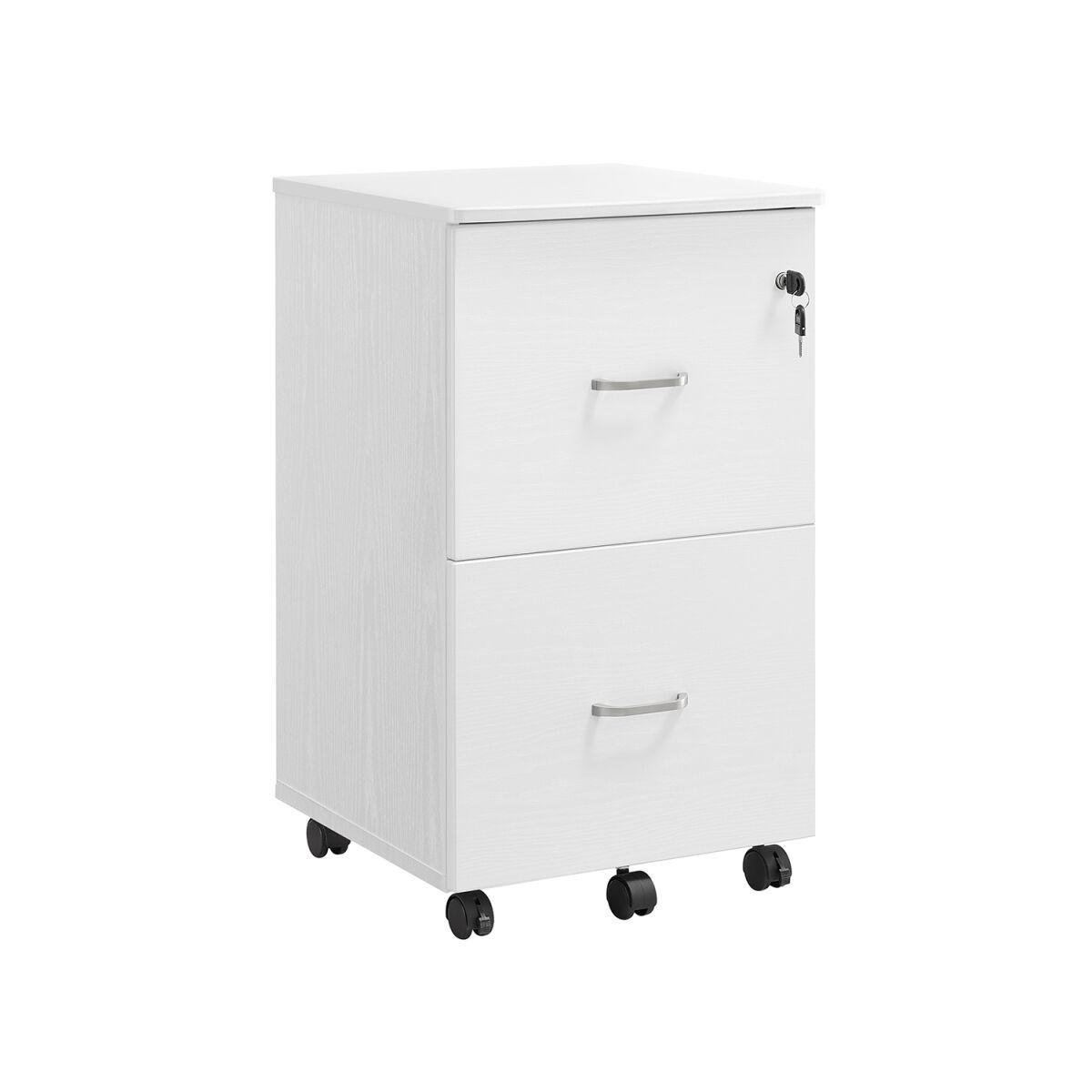 Rolling Cabinet with 2 Large Drawers