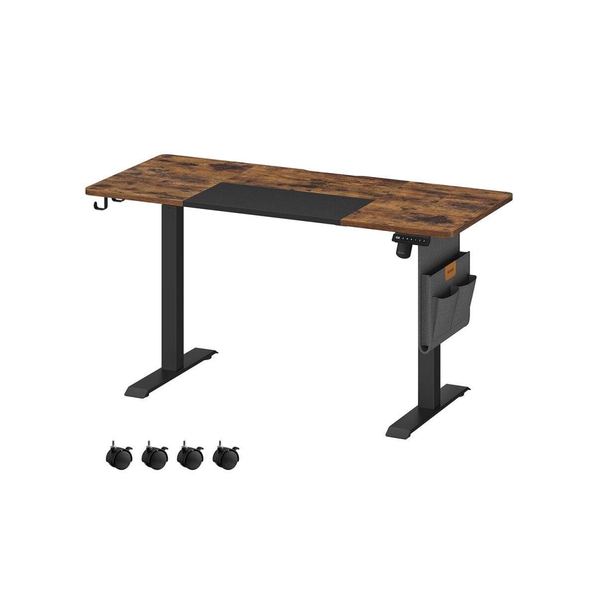 Electric Height-Adjustable Desk, 60 x 140 x (72-120) cm