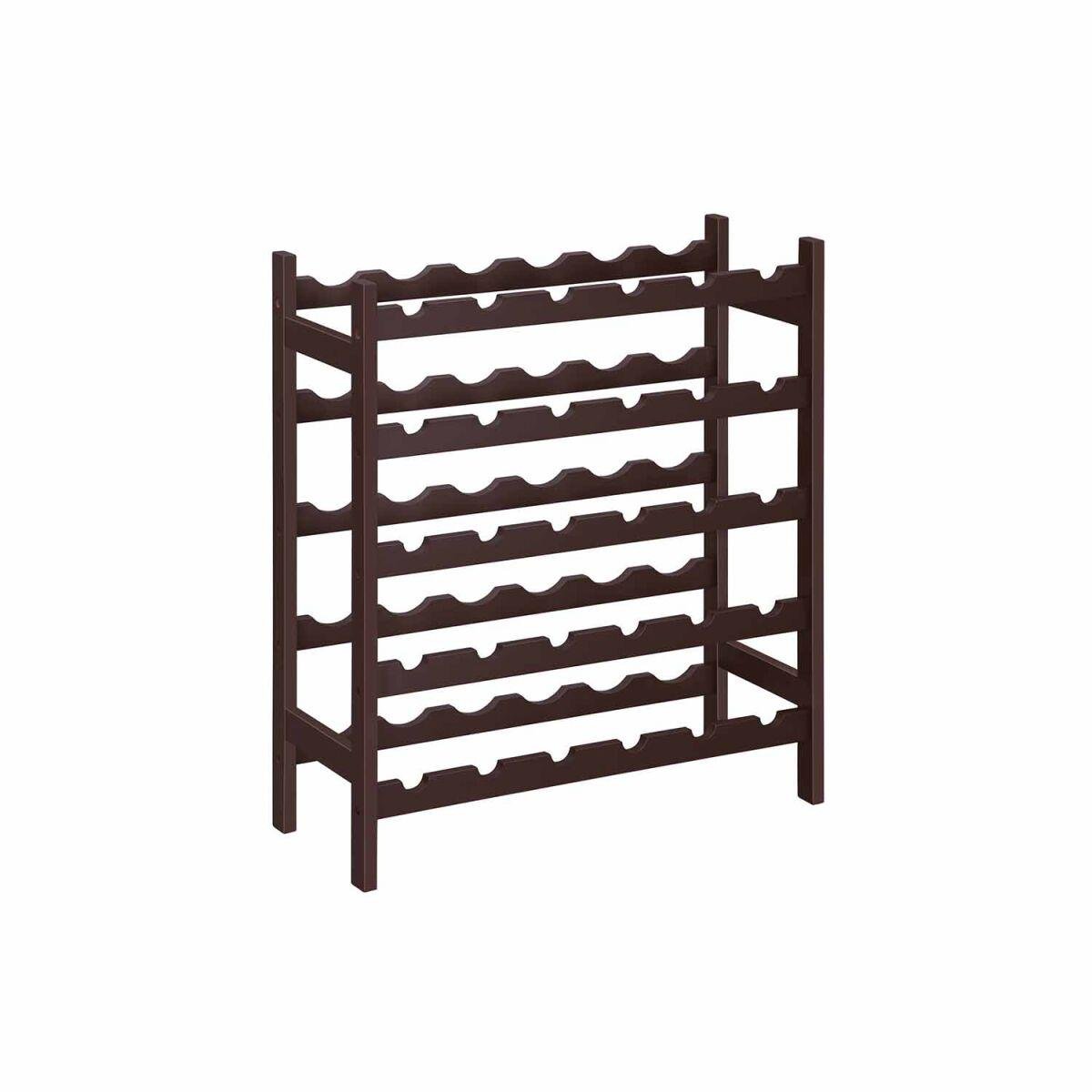 Bamboo 5-Tier Wine Rack