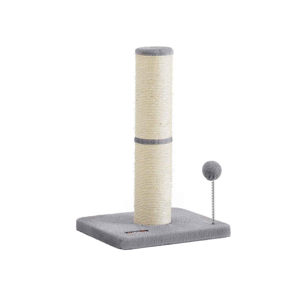 Scratching Post 53 cm Tall with Plush Ball and Bell