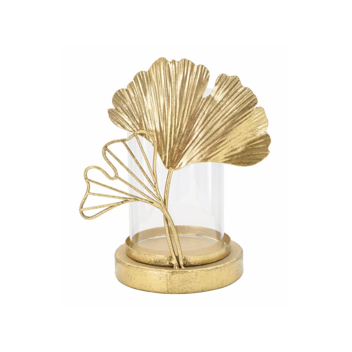 CANDLE HOLDER LEAF CM 17X12X21