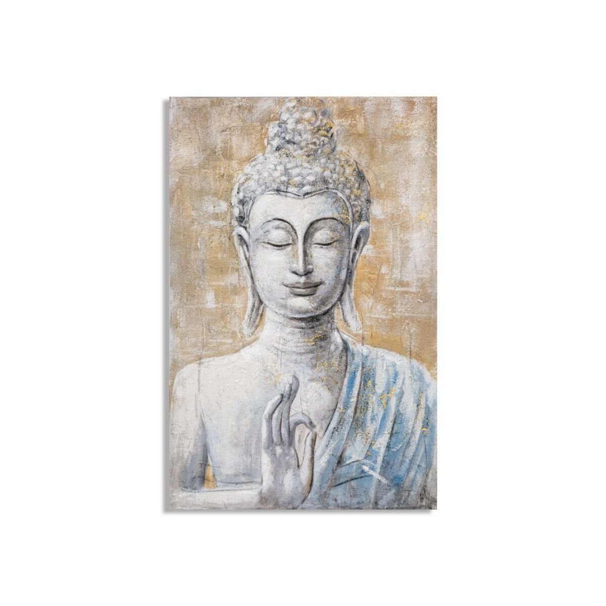 Käsitööna Valmistatud Seinamaal “Buddha Valgus” -B- mõõdud 80x3x120 cm