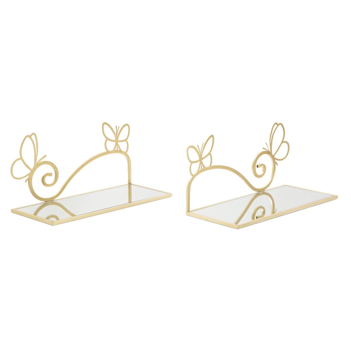 WALL BED SIDE BUTTERFLY SET 2 PCS CM 41,5X18X21