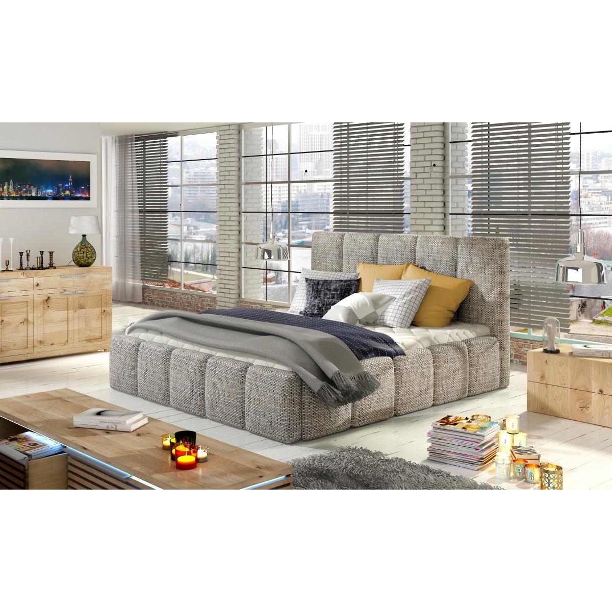 Bed Bed Edvige + wooden frame/ standard lift/ bedding box