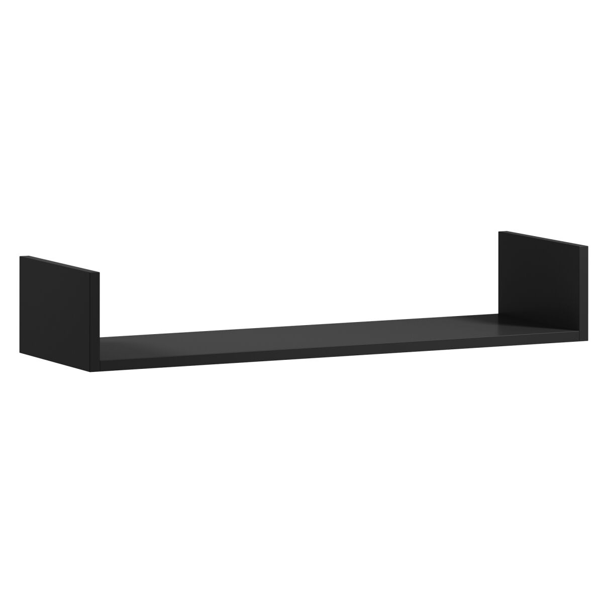 Wall shelf Vissta 80 Black Shelf