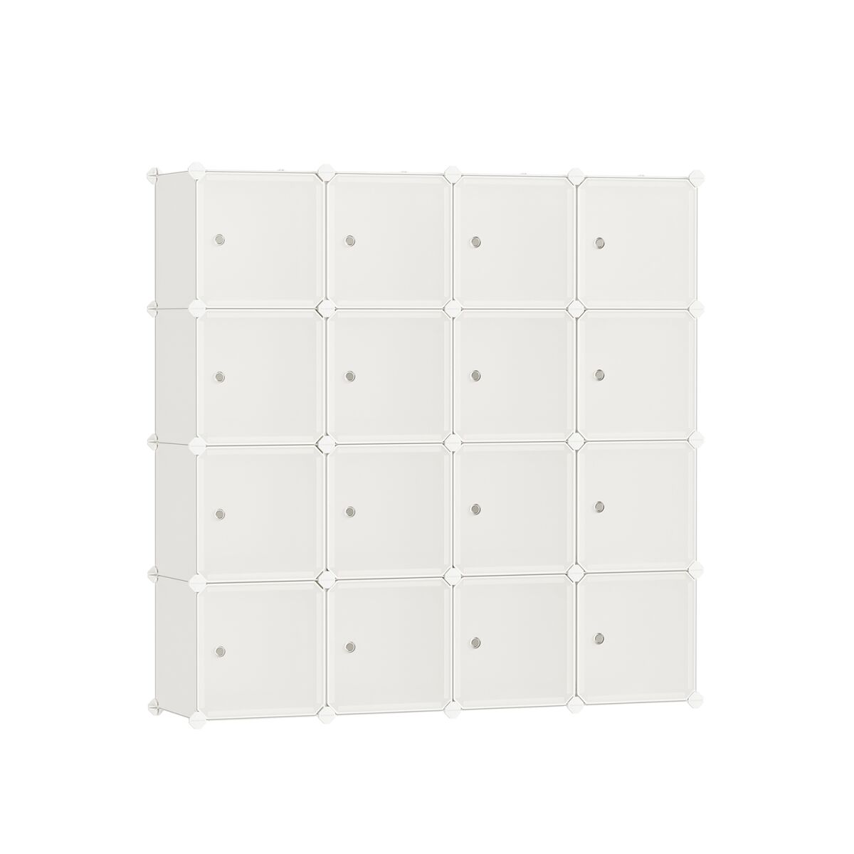 16-Cube Storage System with Doors