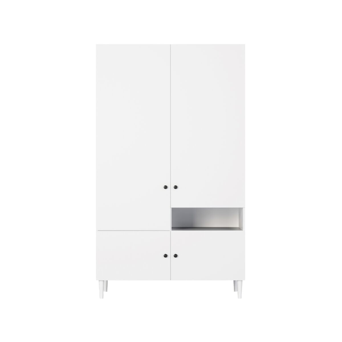 Dullum 120 Wardrobe White