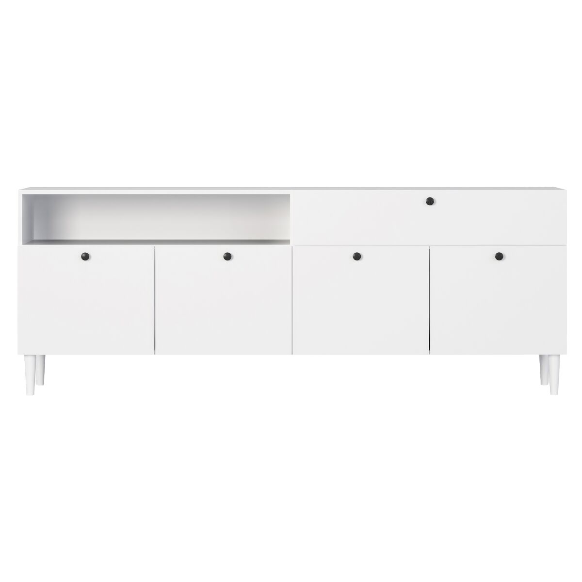 Chest of drawers Dullum 200 Sideboard White