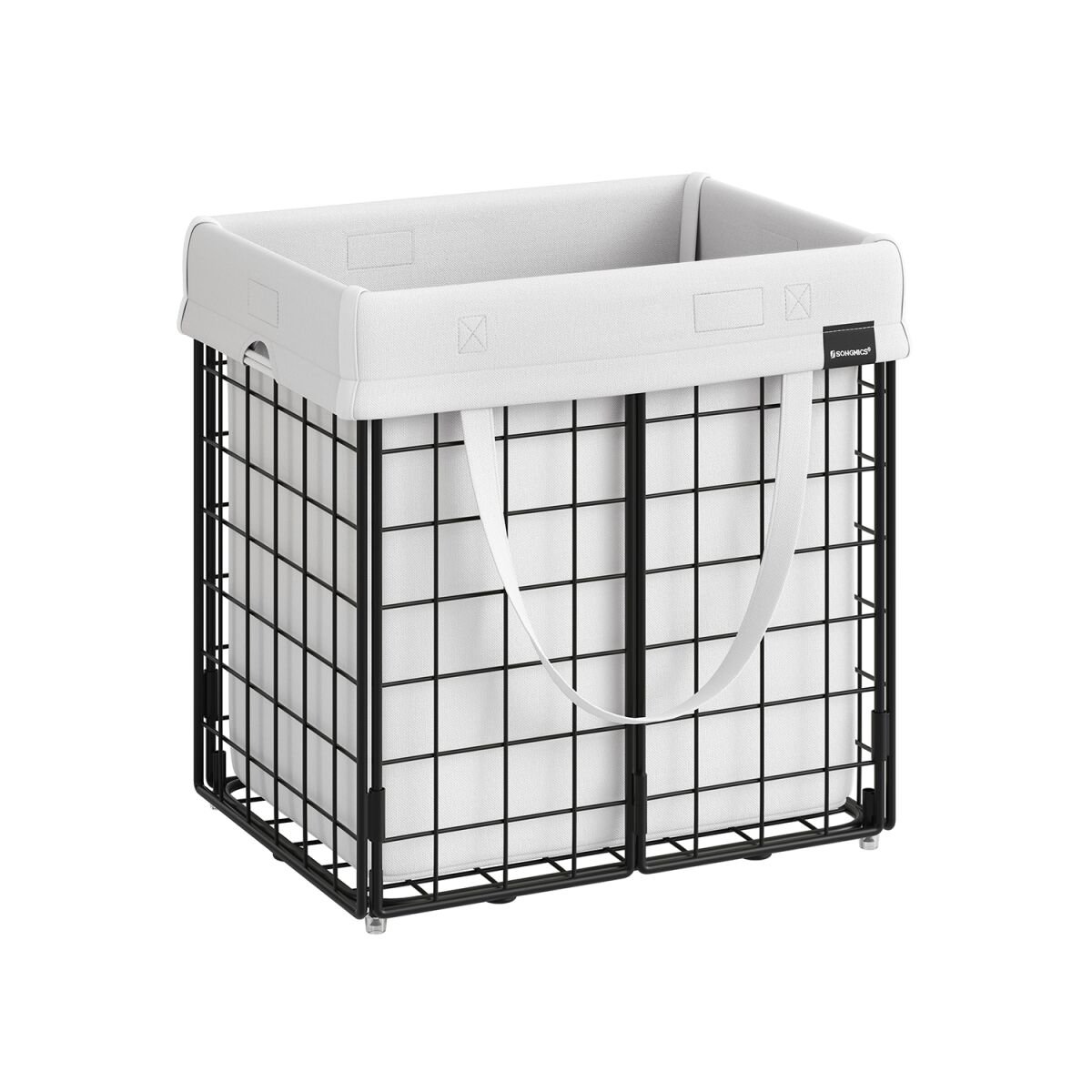 “50-Liter Laundry Basket with Removable and Washable Liner”