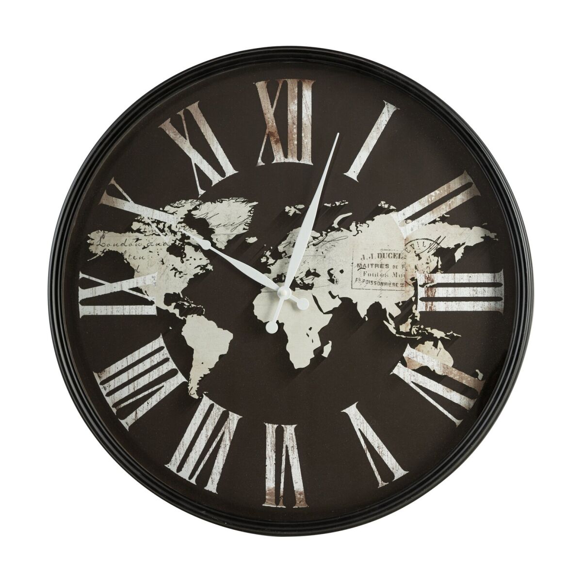 Seinakell “Decorative Wall Clock 62”, must – 60 x 6 x 60 cm