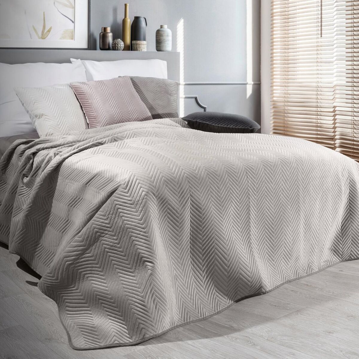 Sofia Bedspread 200×220 cm Beige